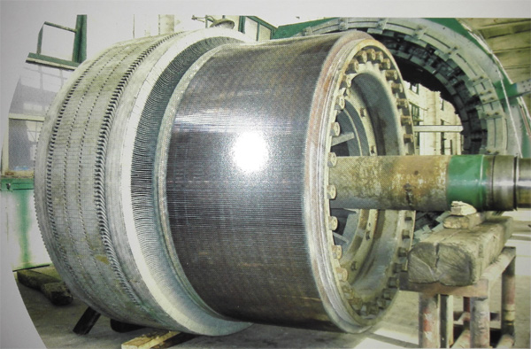 50KA開關(guān)試驗(yàn)發(fā)電機(jī)組 發(fā)電機(jī)轉(zhuǎn)子